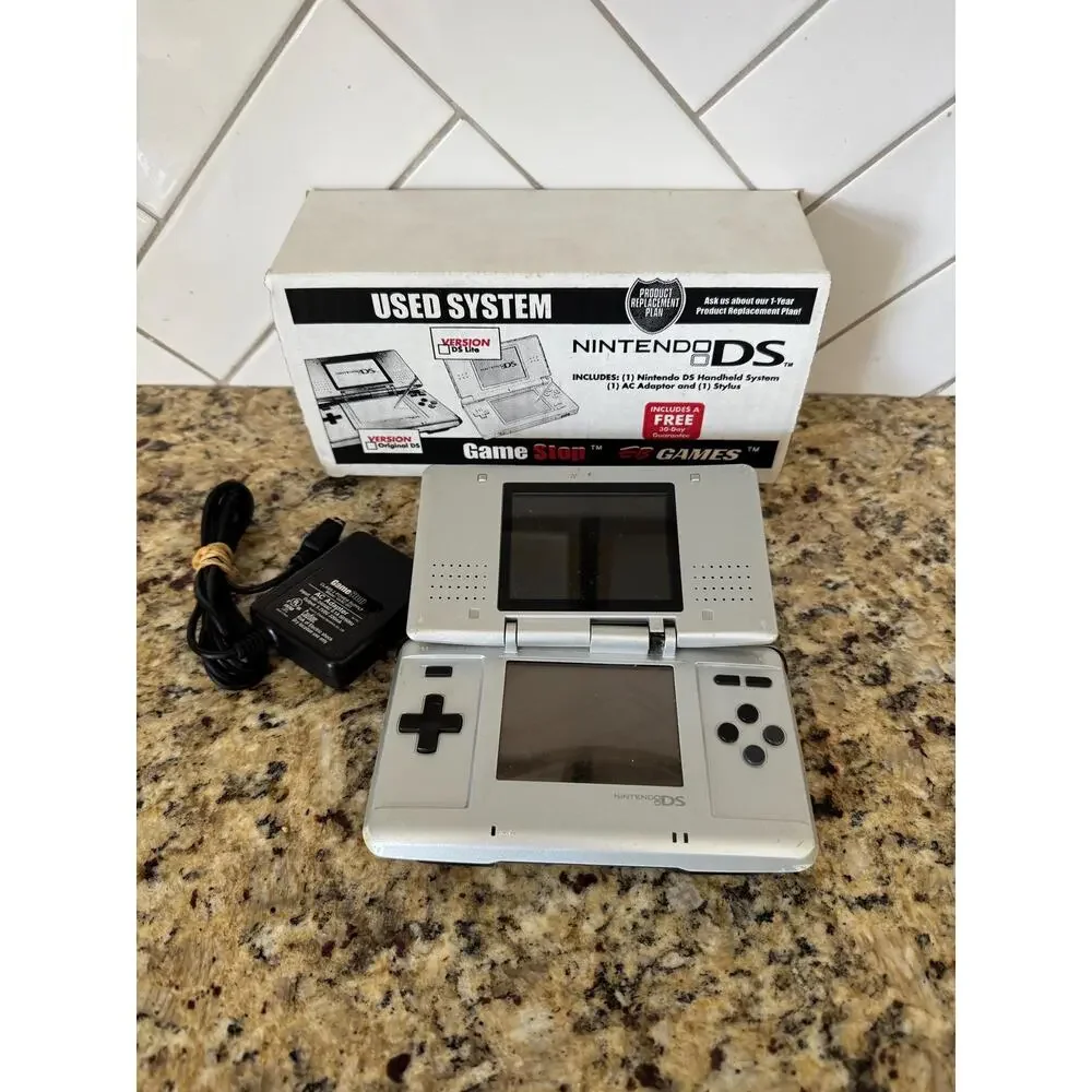 Nintendo DS original system - BROKEN for parts repair